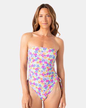 California Dreamin Bandeau One Piece Swimsuit